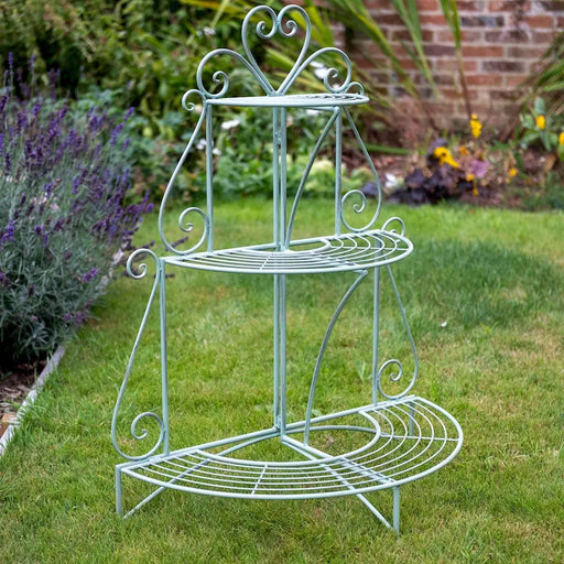 HEART ETAGER 3 TIERD SHELF - GREEN Ascalon