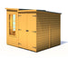 Hampton Summerhouse with side shed - 7'x11' - Chestnut Mill