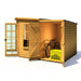 Hampton Summerhouse with side shed - 8'x11' - Chestnut Mill