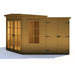 Hampton Summerhouse with side shed - 8'x11' - Chestnut Mill