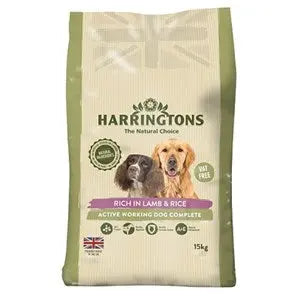 Harringtons Dog Active Worker Lamb - 15 kg - Chestnut Mill