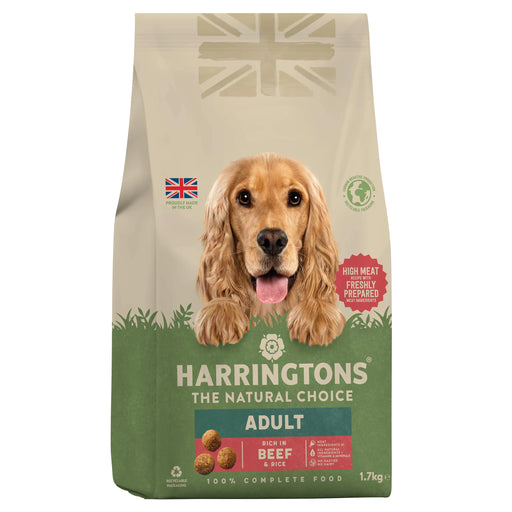 Harringtons Dog Beef & Brown Rice - Various Sizes - Chestnut Mill