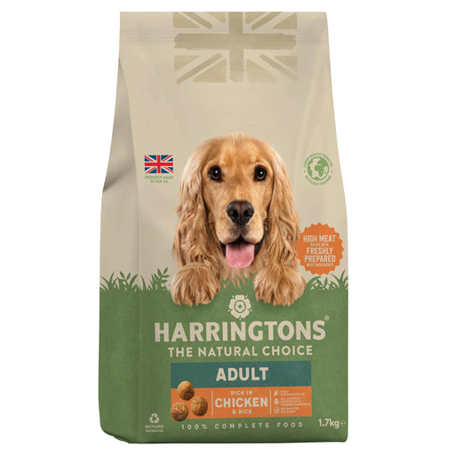 Harringtons Dog Chicken & Rice 4x1.7kg - Chestnut Mill