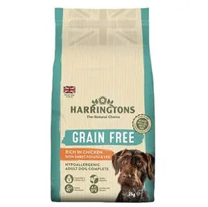 Harringtons Dog Grain Free Chicken & Sweet Potato - 15kg - Chestnut Mill