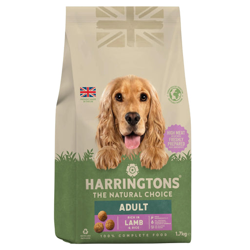 Harringtons Dog Lamb & Rice 4x1.7kg - Chestnut Mill