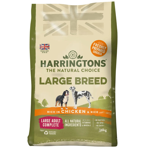 Harringtons Dog Large Breed Chicken - 14kg - Chestnut Mill