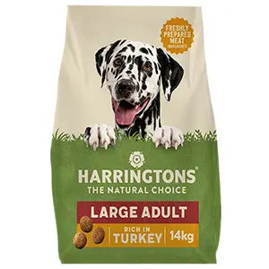 Harringtons Dog Large Breed Turkey - 14kg - Chestnut Mill