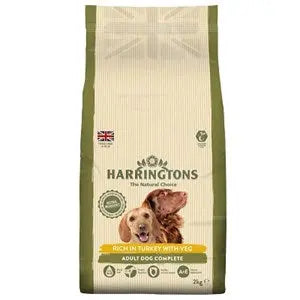 Harringtons Dog Turkey & Veg - 15kg - Chestnut Mill