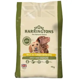 Harringtons Dog Turkey & Veg - 15kg - Chestnut Mill