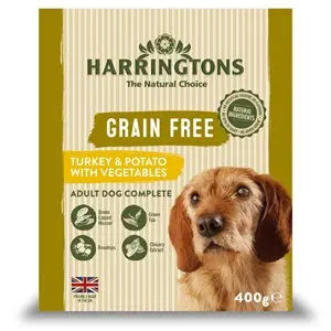 Harringtons Dog Wet Turkey & Potato 8x 400g - Chestnut Mill