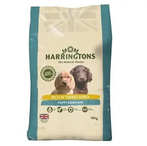 Harringtons Puppy Turkey & Rice - 15kg - Chestnut Mill