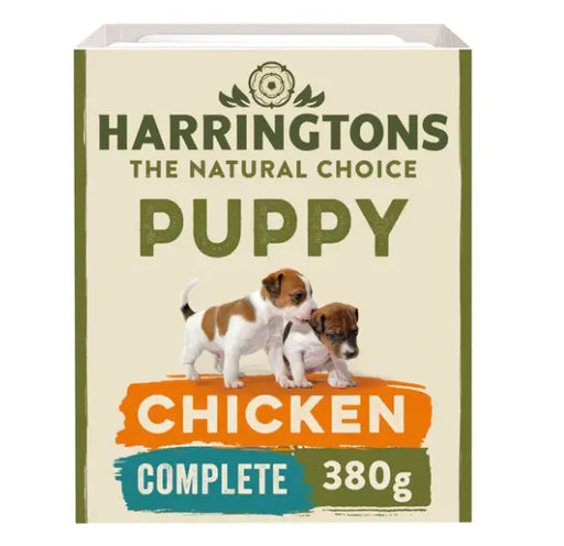 Harringtons Puppy Wet Chicken 8x380g - Chestnut Mill