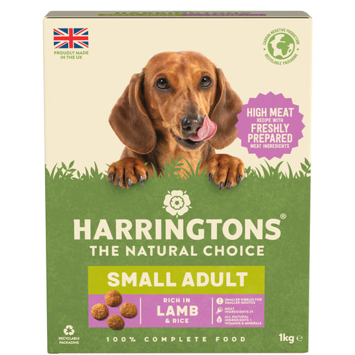 Harringtons Small Dog Lamb 5x1kg - Chestnut Mill