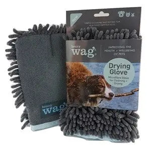 Henry Wag Pet Noodle Drying Glove Towel - Chestnut Mill