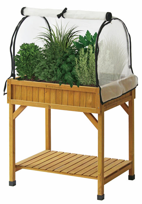 Herb Garden Greenhouse Frame - Chestnut Mill