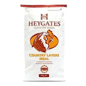 Heygates Country Layers Meal for Free Range Chickens - 20 kg - Chestnut Mill