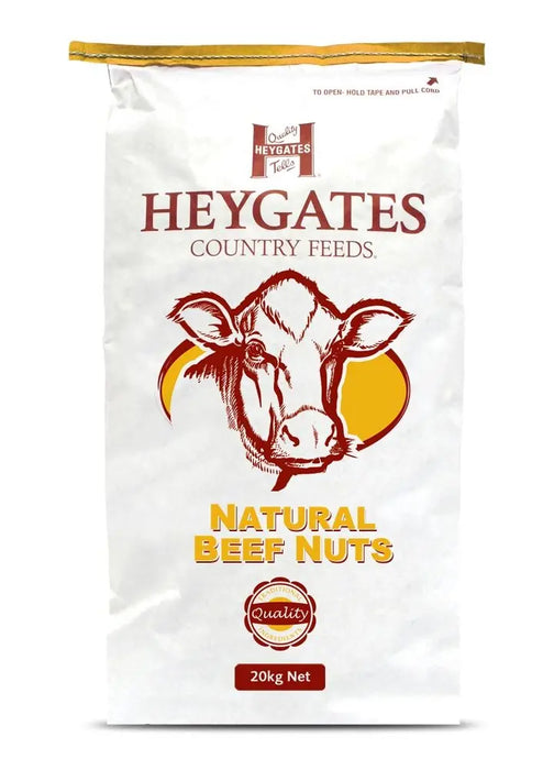 Heygates Natural Beef Nuts - 20 kg - Chestnut Mill