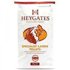 Heygates Specialist Chicken Layers Pellets - 20 kg - Chestnut Mill