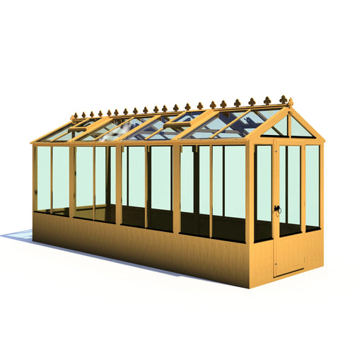 Holkham Greenhouse - 16'x6' - Chestnut Mill