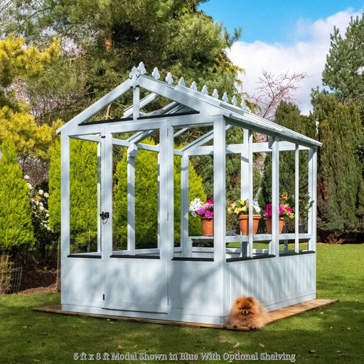 Holkham Greenhouse - 8'x6' - Chestnut Mill