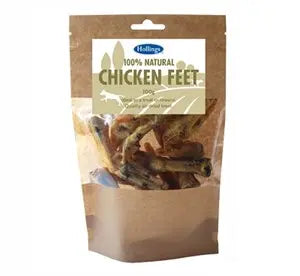 Hollings 100% Nat Chicken Feet 8x100g - Chestnut Mill