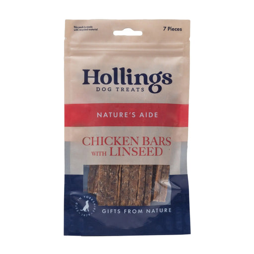 Hollings Chicken Bar Linseed  10x7pk - Chestnut Mill