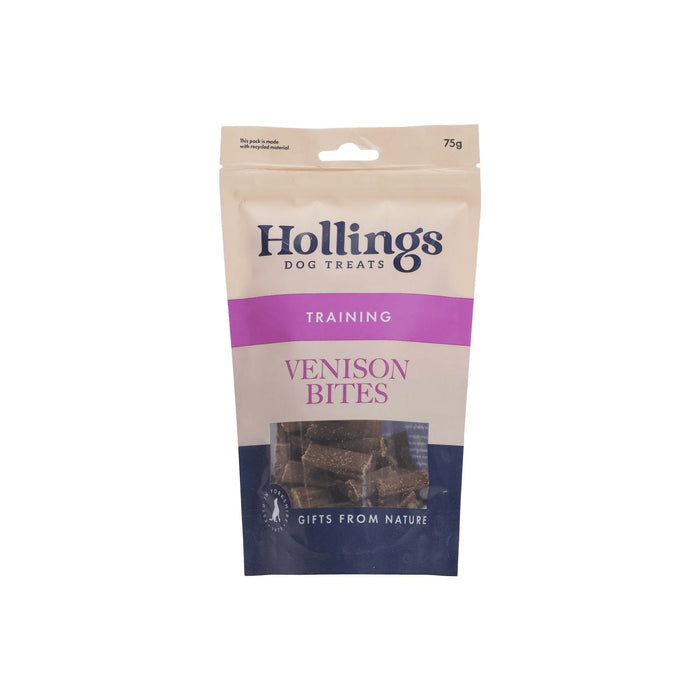 Hollings Training Treat Venison 10x75g - Chestnut Mill