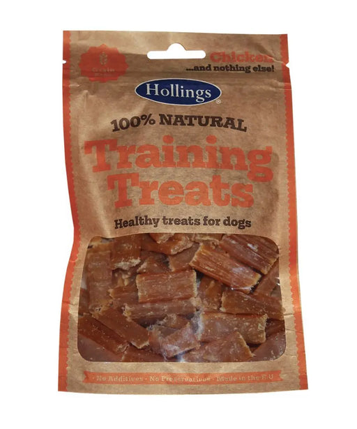 Hollings Training Treats Chicken 10 x 75g - Chestnut Mill