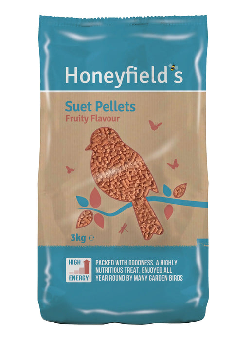 Honeyfield Suet Fruity Pellets - Various Pack Sizes - Chestnut Mill