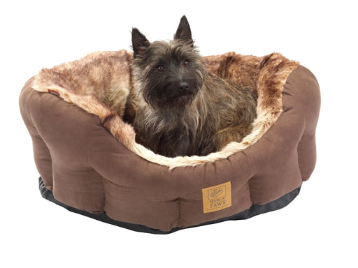 House of Paws Artic Fox Snuggle Bed - Small - Chestnut Mill