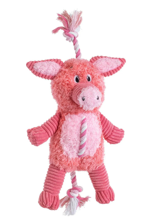 House of Paws Farm Yard Rope Pig Dog Toy - Chestnut Mill