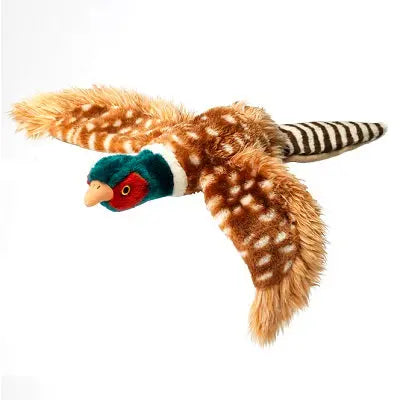 House of Paws Plush Pheasant Dog Toy - Various Sizes - Chestnut Mill