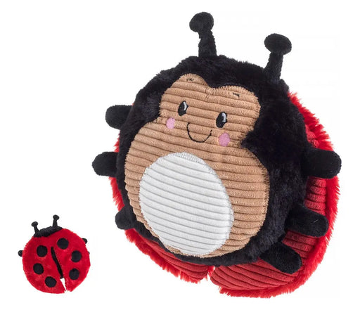 House of Paws Really Squeaky Ladybird Dog Toy - Chestnut Mill