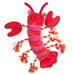 House of Paws Under the Sea Lobster Dog Toy - Chestnut Mill