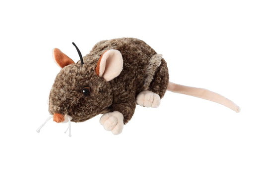 House of Paws Woodland Rat Dog Toy - Chestnut Mill