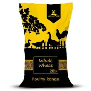 Hutton Mill Whole Wheat Poultry Feed - 20 kg - Chestnut Mill