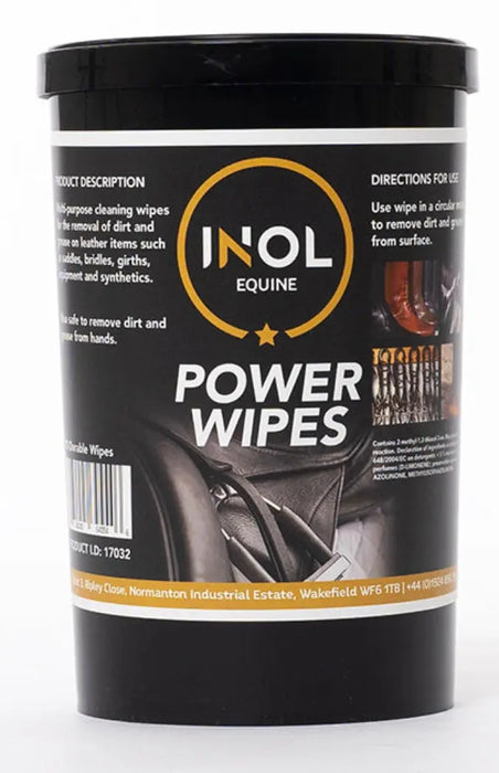 INOL Equine Power Wipes (90 Wipes) - Chestnut Mill