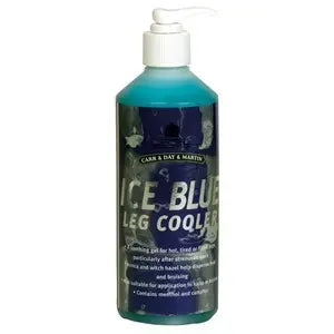 Ice Blue Leg Cooler Soothing Gel for Horses - 500 ml - Chestnut Mill