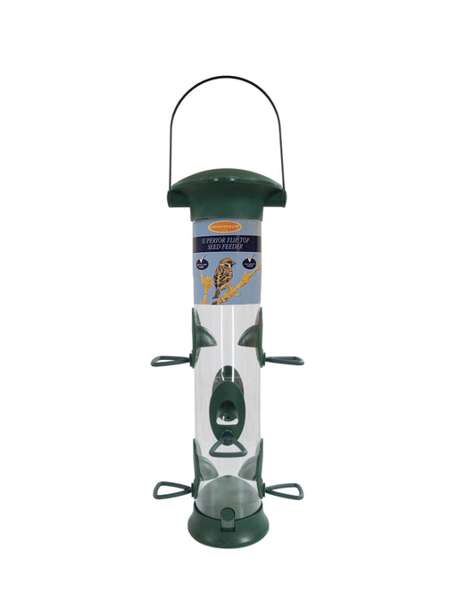 JJ Superior Flip Top Seed Feeder 40cm - Chestnut Mill