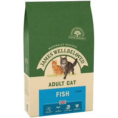 James Wellbeloved Adult Cat Fish - Various Pack Sizes - AUGUST SPECIAL OFFER - 27% OFF - Chestnut Mill