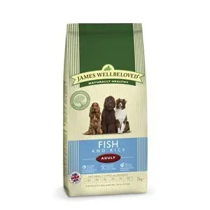 James Wellbeloved Dog Adult Fish & Rice - Various Sizes - SEPTEMBER SPECIAL OFFER - 11% OFF - Chestnut Mill