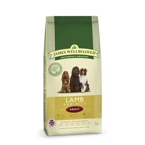 James Wellbeloved Dog Adult Lamb & Rice - Various Sizes - Chestnut Mill