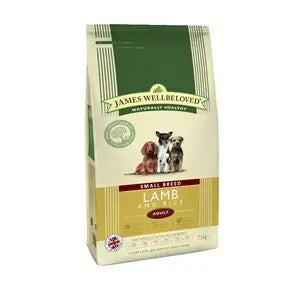 James Wellbeloved Dog Adult Small Breed Lamb & Rice - Various Sizes - Chestnut Mill