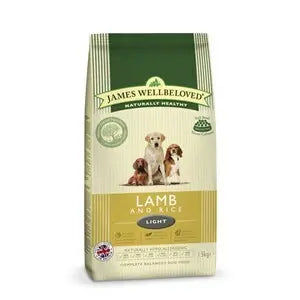 James Wellbeloved Dog Light Lamb & Rice - Various Sizes - Chestnut Mill