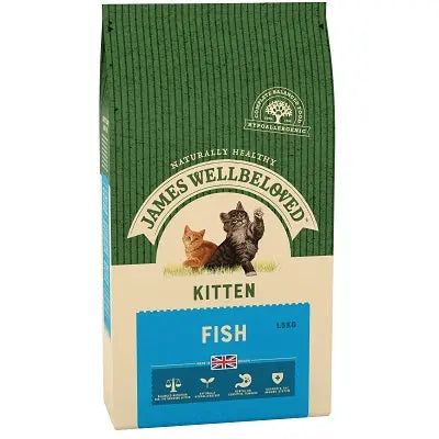 James Wellbeloved Kitten Fish 1.5kg - AUGUST SPECIAL OFFER - 27% OFF - Chestnut Mill