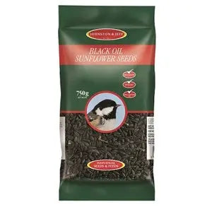 Johnston & Jeff Black Oil Sunflower Seeds - Various Sizes - Chestnut Mill