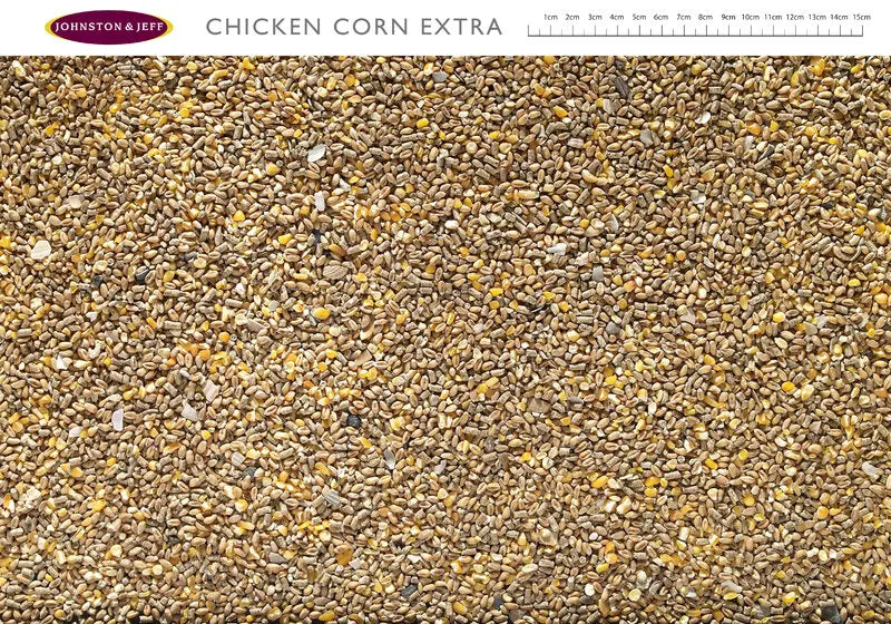 Johnston & Jeff Chicken Corn Extra  - 5 kg - Chestnut Mill