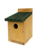 Johnston & Jeff Classic Nest Box with Grooved Roof - Chestnut Mill