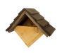 Johnston & Jeff Robin Nest Box with Shingles Roof - Chestnut Mill