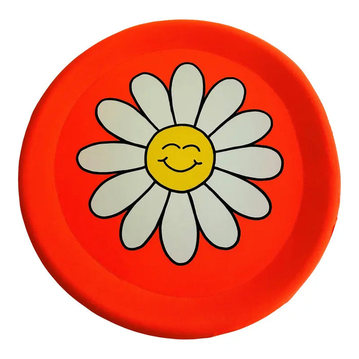 Jumbo Flying Disc - Flower Orange - Chestnut Mill